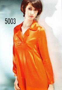 尚桔紅色超值應(yīng)時(shí)新款艷彥絲綢服飾——真絲睡衣的世界